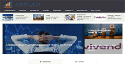 Desktop Screenshot of abacad.fr