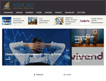 Tablet Screenshot of abacad.fr